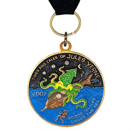 Custom Glitter Medal - Custom glitter medal design