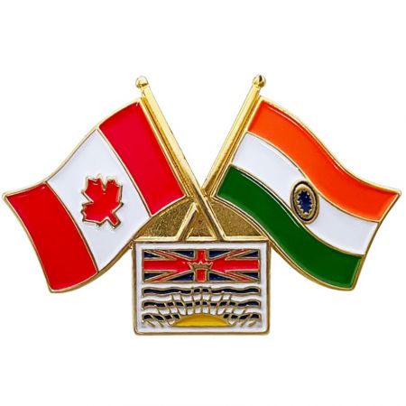 Our world flag pins with impressive look.