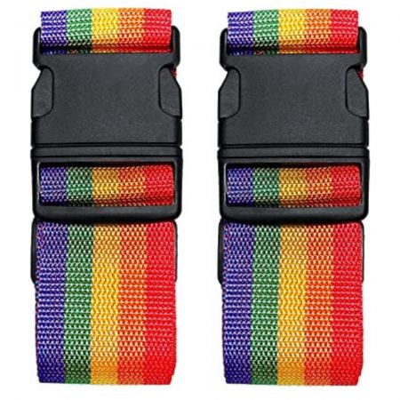 Personalized Luggage Straps - Double-sided design luggage strap.