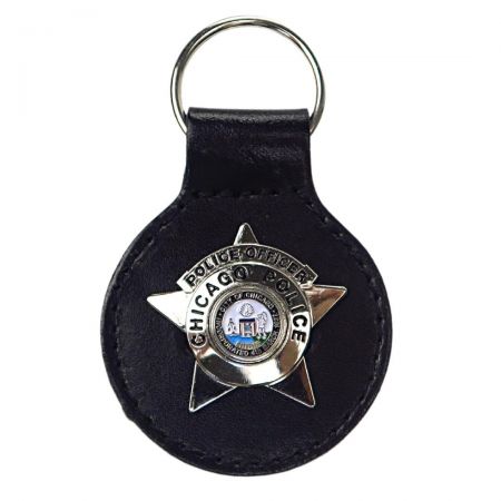 Custom Metal Alloy Lapel Pin Police Badge Halloween Holder