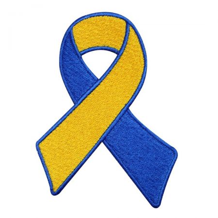 Awareness Ribbon Patch - Cancer ribbon patch