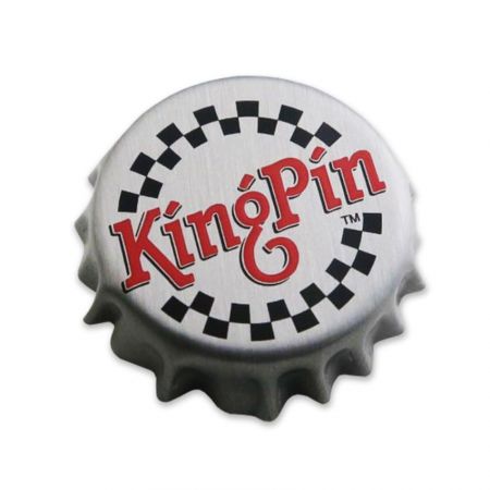 Bottle Cap Pins - Custom bottle cap pins