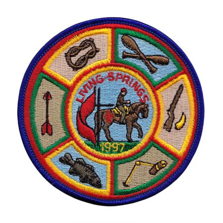 Patches de escoteiros - Star Lapel Pin oferecem patches de escoteiro de alta qualidade para crianças.