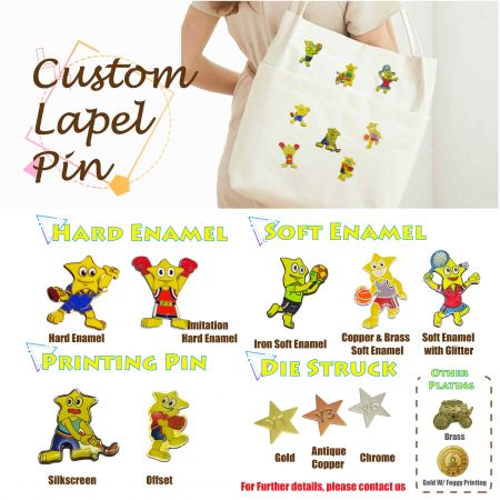 Custom Lapel Pin - Enamel pin manufacturer