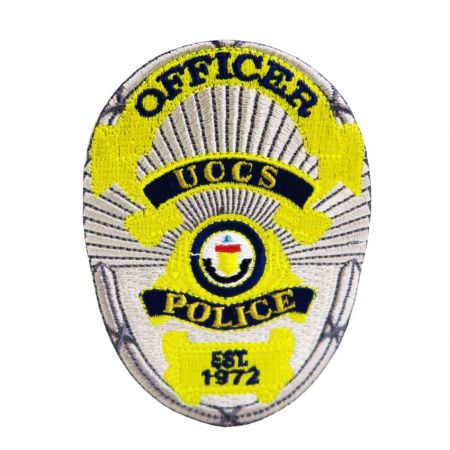 Custom Police Patches - Our custom police patches are made using colorfast fabric.