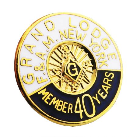 Masonic Pin Customization - Masonic pins are worn to symbolize an achievement or recognition.