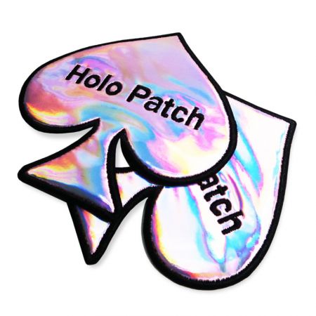 We can customized the holographic patches according to your design.