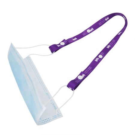Face mask lanyards are perfect for when you need to take a mask break.