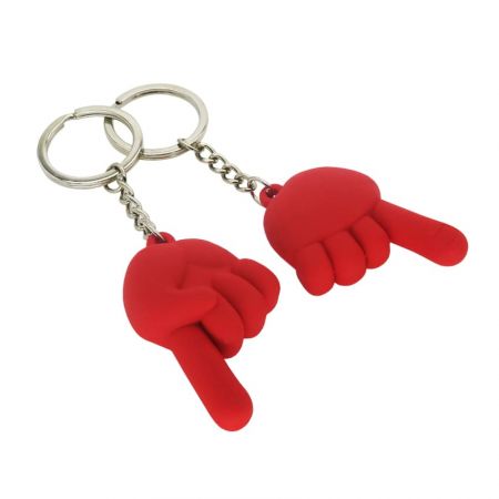 Non-Contact PVC Keychains - We have PVC material for non-contact keychains.