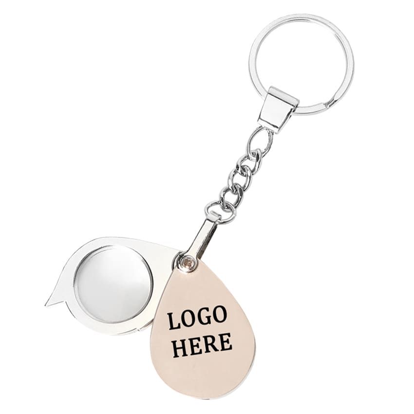 Magnifying Glass Keychain Promotional Products Manufacturer From