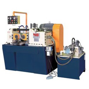 Máquina de laminação de roscas de passagem e alimentação hidráulica (máx. OD 80mm ou 3-1/8")