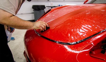 Car Wrap Application - Celadon TPU Paint Protection Film