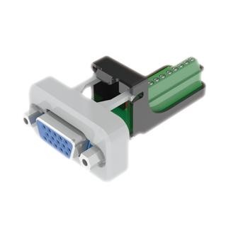 Тип разъема с винтовыми зажимами VGA Jack | Поставка Keystone Jack и  патч-панели | HCI
