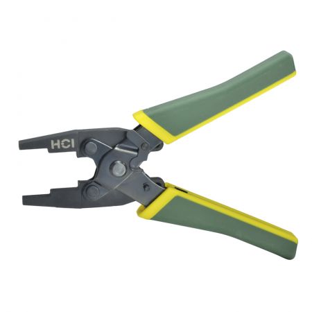 Parallel Crimping Pliers - HCI Designed Parallel Crimping Tool for RJ45 Toolless STP/UTP Keystone Jack with Cat6A, Cat6 and Cat 5e Level