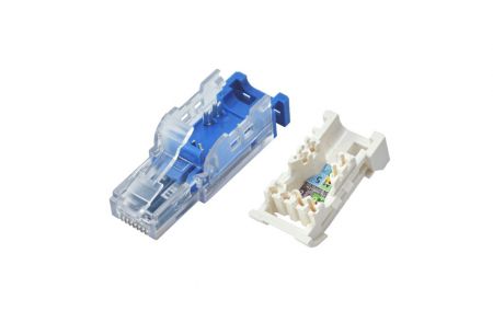 UTP Straight Type - Unshielded Cat 6A Field Terminable Plug