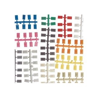 Symbolband in verschiedenen Farben für die Steckdosenbox - Symbolband in verschiedenen Farben für Steckdosenbox
<br /><br />Hergestellt in Taiwan, US TAA-konform
