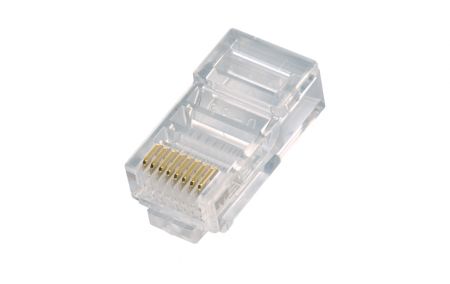 88F4 Series - One Piece Type RJ45 Plug for Cat 5e UTP Cable