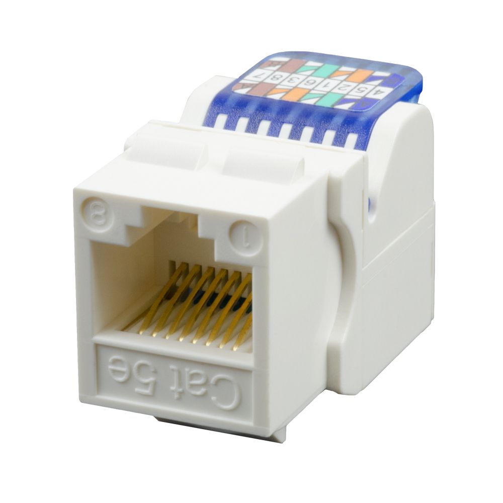 Category 5e Cat 5e UTP Toolless Type Keystone Jack Taiwan Cat6 UTP