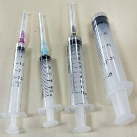Precision injection machine can produce syringe barrels.