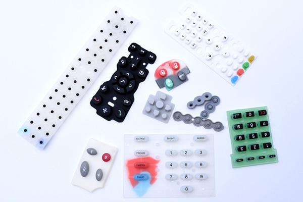 Silicone Rubber Keypads.