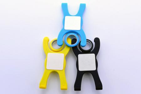 Customized Mobile silicone Holder.
