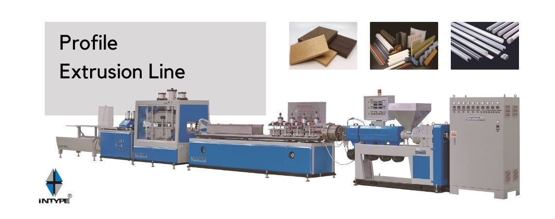 Profile Extrusion Line and Profile Application Photos
