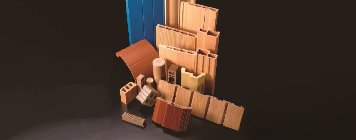 Wood Plastic Composite Profile Photo
