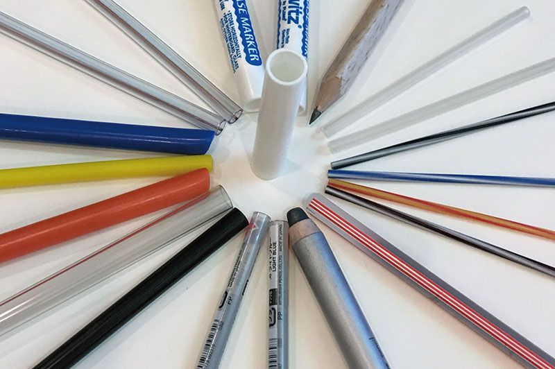Varios tipos de diseño de bolígrafo