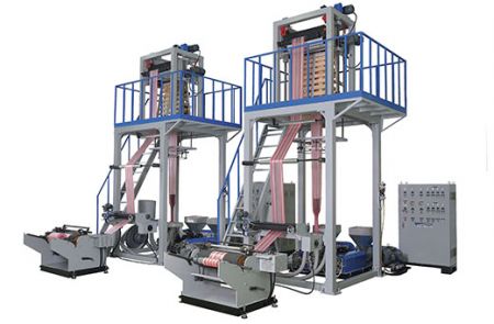 Depend by material, it has up forward type & down forward type machine model.