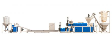 Двухступенчатая перерабатывающая машина - Двухступенчатая экструзия для гранулирования