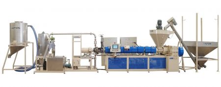 Under-Water Type Recycling Machine