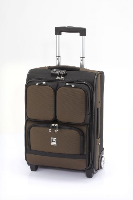 20" Multiple Outside Pockets Carry-On Baggage - Easy to store or take out goods.