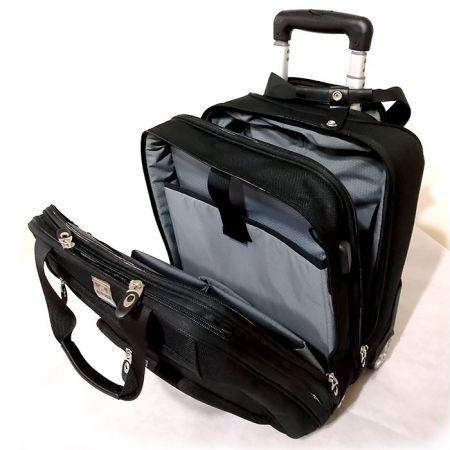 Vertical business carry-on telescope luggage