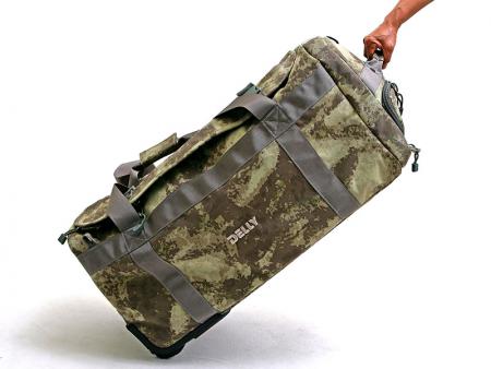 29" Adjustable Space Outdoor Rolling Bag - Foldable outdoor case on wheels.