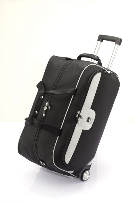 24" 2-Wheelled Foldable Travel Bag - 24" Two-Wheeled Foldable Duffel.