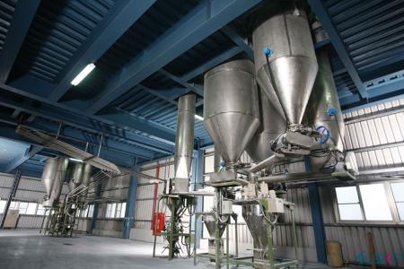 Sistema de armazenamento e pesagem automática de compostos de PVC_Shih Kuen Plastics