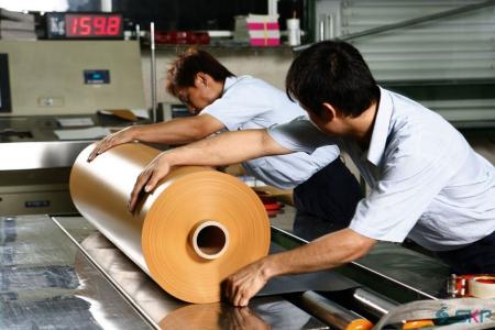 Final Inspection and Packing_PVC Sheet Rolls