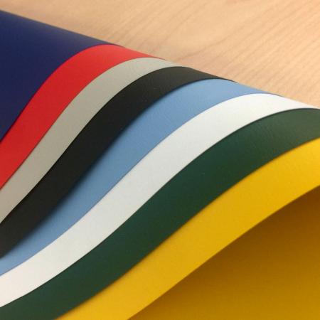 Películas de PVC Coloridas Texturizadas - Cor Personalizada