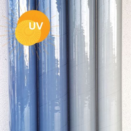 Foi PVC pentru exterior stabilizate UV - Folie de exterior PVC cu aditivi de absorbție UV