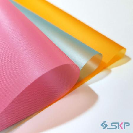 Durchscheinende farbige PVC-Folie – individuelle Farbe