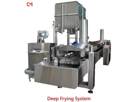 Frying & Cooking Machine - Continuous Frying Machine.