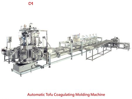 Máquina automática de moldeo por coagulación de tofu - Máquina Coaguladora Para Tofu Blando.