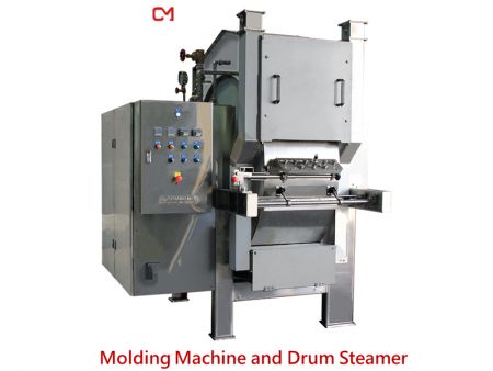 Máquina de moldeo y vaporizador de tambor - Máquina de maduración de sabor a cangrejo.