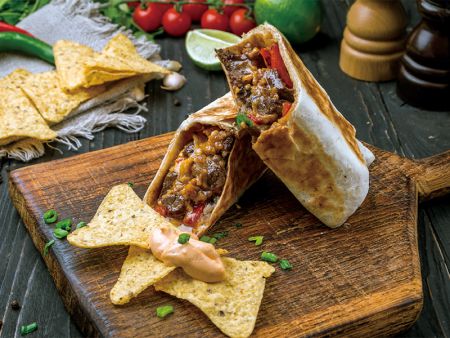 Application of Burritos for Omelet Forming Machine