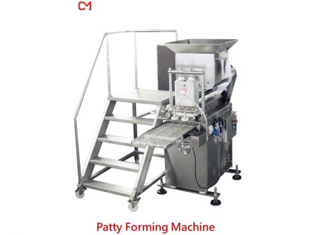 Patty Forming Machine - Burger Meat Forming Machine.
