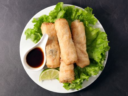 Application of shrimp roll for Twin-Forming Machine