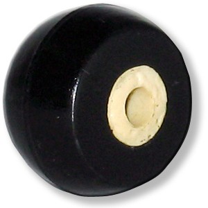 Rodas de borracha com eixo branco de 26 mm - Rodas de borracha com eixo branco de 26 mm