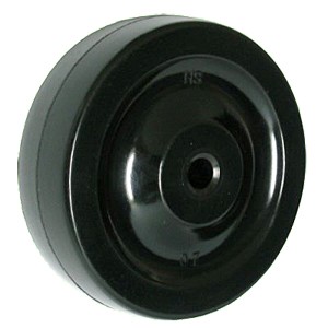 4" x 1-1/4" Solid Soft Rubber Wheels - 4" x 1-1/4" Solid Soft Rubber Wheels