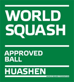World Squash godkänd boll