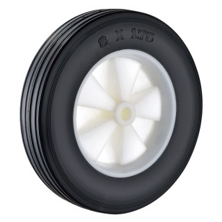 200 x 45mm Solid Rubber Wheels